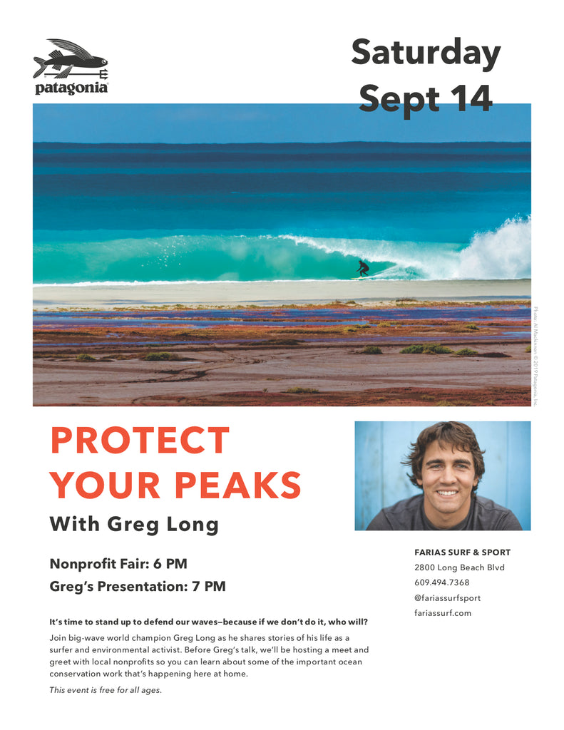 PROTECT YOUR PEAKS + PATAGONIA EVENT